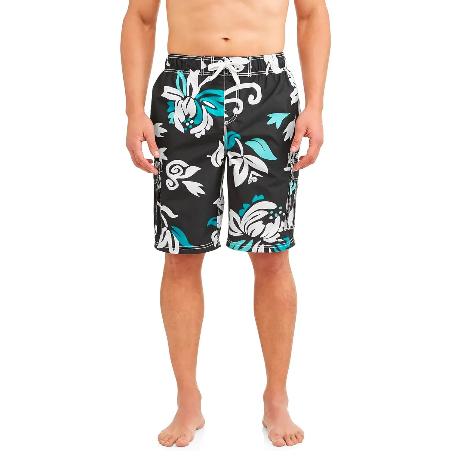 Side Pockets Swim Trunks