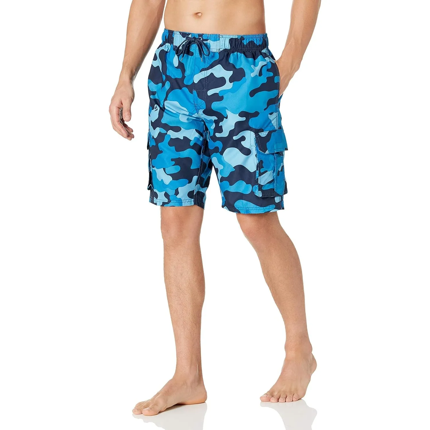 Side Pockets Swim Trunks