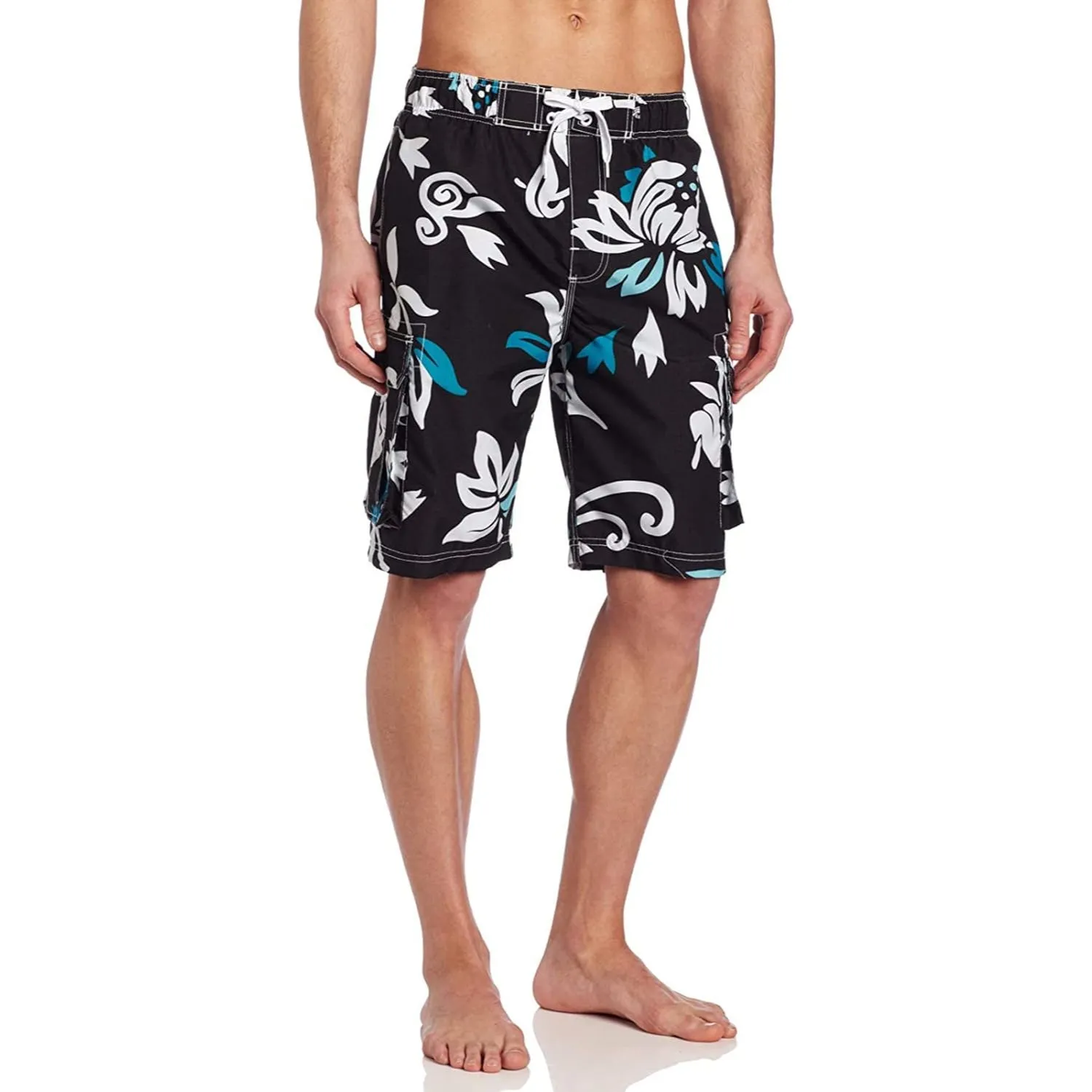 Side Pockets Swim Trunks