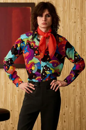 Spotlight Galactic Disco Shirt - SSA498 - L