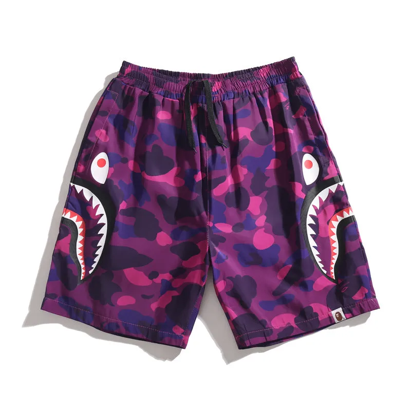 SummerTime Bape Shark Casual Shorts