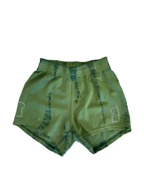 Teammate Short in Kiwi Batik Dye // Limited Edition