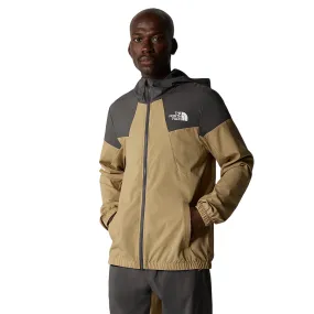 The North Face men's hooded windbreaker Track NF0A87J2WQO sand-anthracite