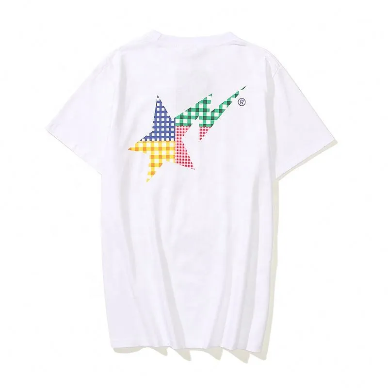 Unisex Casual BapeSta T-shirt