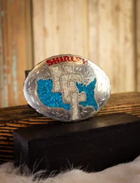 Vintage Shirley Belt Buckle