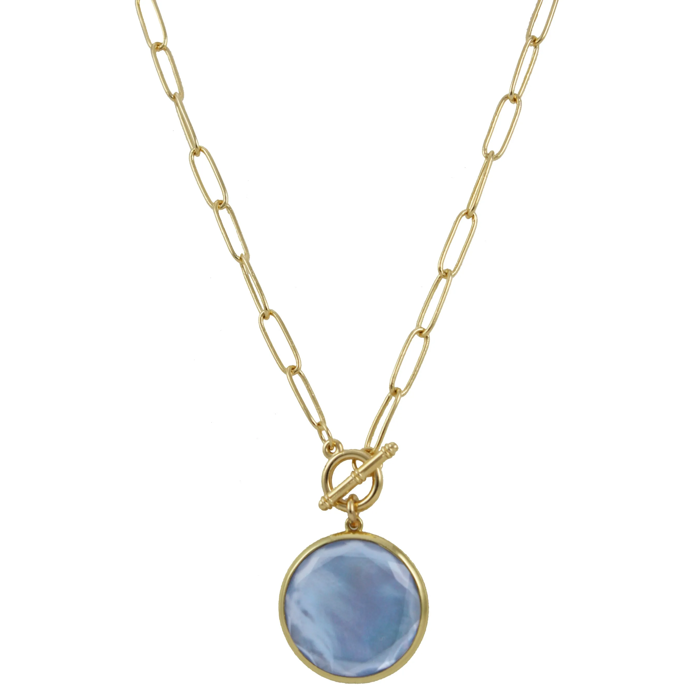 Willowby Round Pendant Necklace