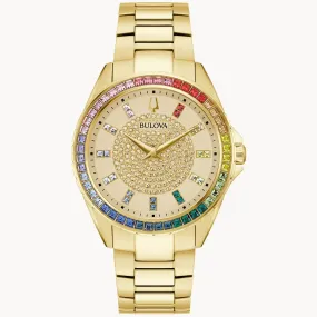 Women's Bulova Multi-Color Crystals Phantom 97A179