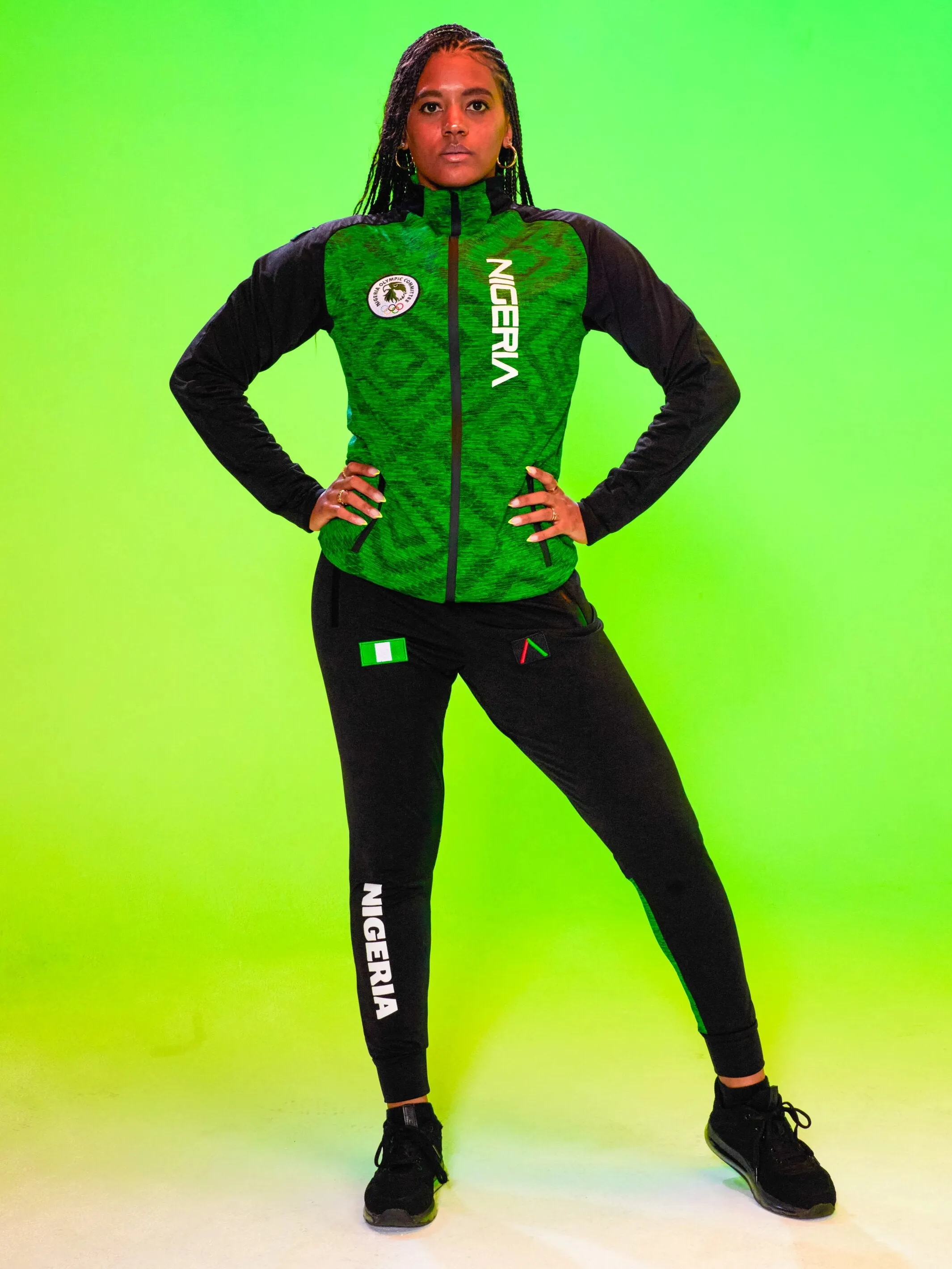 Women's Team Nigeria Track Joggers